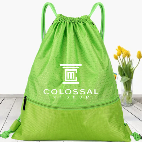 Colossal Drawstring Backpack - Green